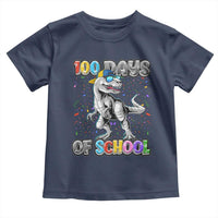 100 Days Of School Toddler T Shirt Funny Cool Dinosaur Trex 100 Days Smarter