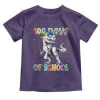 100 Days Of School Toddler T Shirt Funny Cool Dinosaur Trex 100 Days Smarter