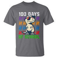 100 Days of School 100th Day Dino T Shirt - Wonder Print Shop