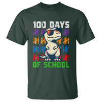 100 Days of School 100th Day Dino T Shirt - Wonder Print Shop