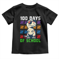 100 Days of School 100th Day Dino Toddler T Shirt