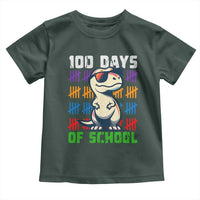 100 Days of School 100th Day Dino Toddler T Shirt