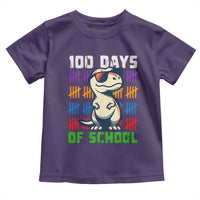 100 Days of School 100th Day Dino Toddler T Shirt