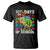 100th Day Of School T Shirt 100 Days Dino Dinosaur