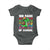 100 Days of School 100th Day Dino Baby Onesie Trex Dino Skateboard Skateboarding Boys Gift