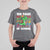 100 Days of School 100th Day Dino T Shirt For Kid Trex Dino Skateboard Skateboarding Boys Gift - Wonder Print Shop