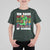 100 Days of School 100th Day Dino T Shirt For Kid Trex Dino Skateboard Skateboarding Boys Gift - Wonder Print Shop