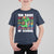 100 Days of School 100th Day Dino T Shirt For Kid Trex Dino Skateboard Skateboarding Boys Gift - Wonder Print Shop