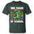 100 Days of School 100th Day Dino T Shirt Trex Dino Skateboard Skateboarding Boys Gift - Wonder Print Shop