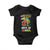 Ready To Crush 100 Days Of School Baby Onesie T Rex Dinosaur Boys