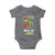 Ready To Crush 100 Days Of School Baby Onesie T Rex Dinosaur Boys