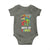 Ready To Crush 100 Days Of School Baby Onesie T Rex Dinosaur Boys