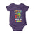 Ready To Crush 100 Days Of School Baby Onesie T Rex Dinosaur Boys