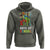 Ready To Crush 100 Days Of School Hoodie T Rex Dinosaur Boys