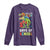 Ready To Crush 100 Days Of School Long Sleeve Shirt T Rex Dinosaur Boys