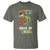 Ready To Crush 100 Days Of School T Shirt T Rex Dinosaur Boys - Wonder Print Shop