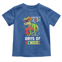 Ready To Crush 100 Days Of School Toddler T Shirt T Rex Dinosaur Boys