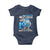 100 Days Of School Dinosaur Baby Onesie Trex 100th Day of School Boy Gifts