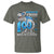 100 Days Of School Dinosaur T Shirt Trex 100th Day of School Boy Gifts - Wonder Print Shop
