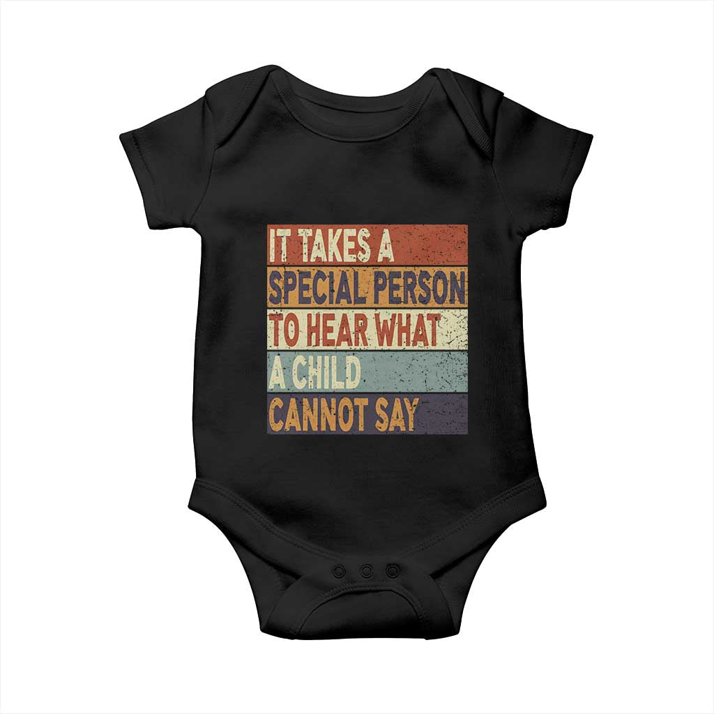 Special Education Teacher Baby Onesie Inspirational SPED Teachers Autism