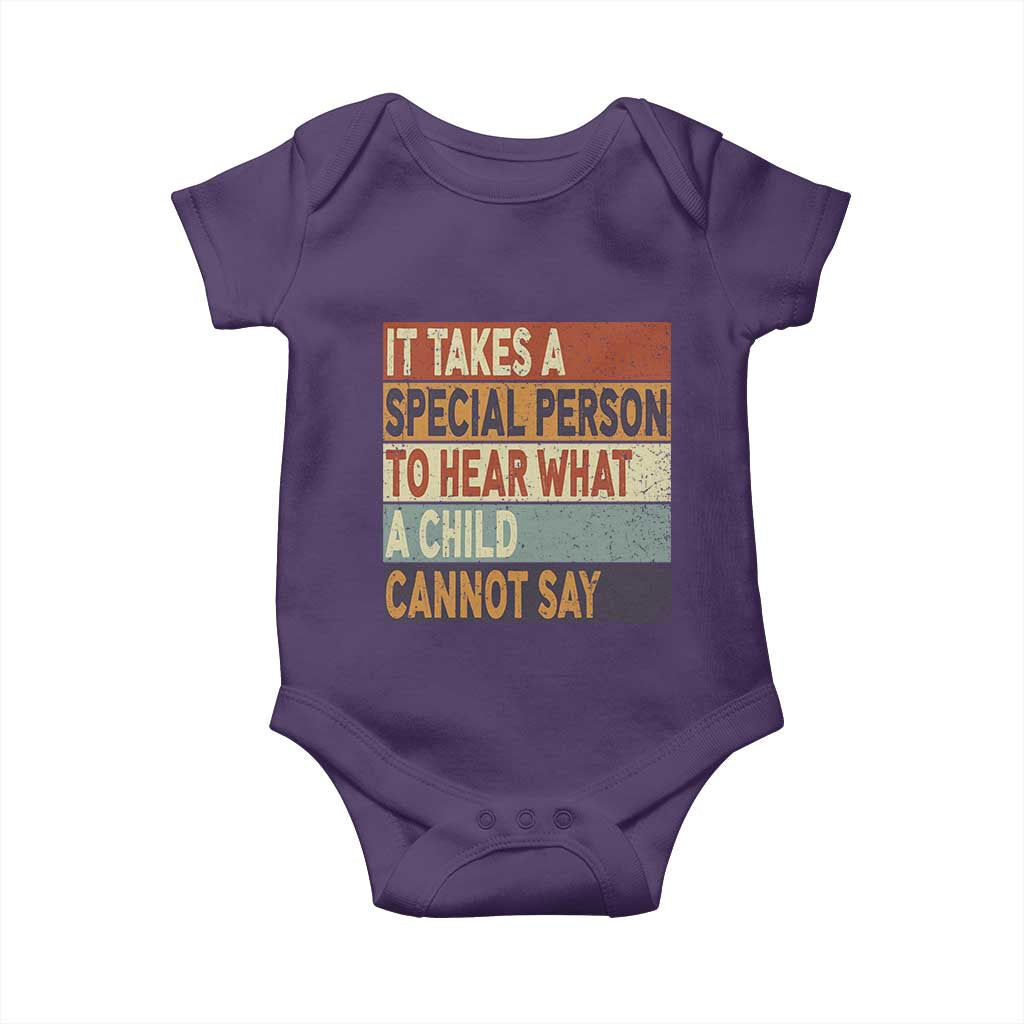 Special Education Teacher Baby Onesie Inspirational SPED Teachers Autism