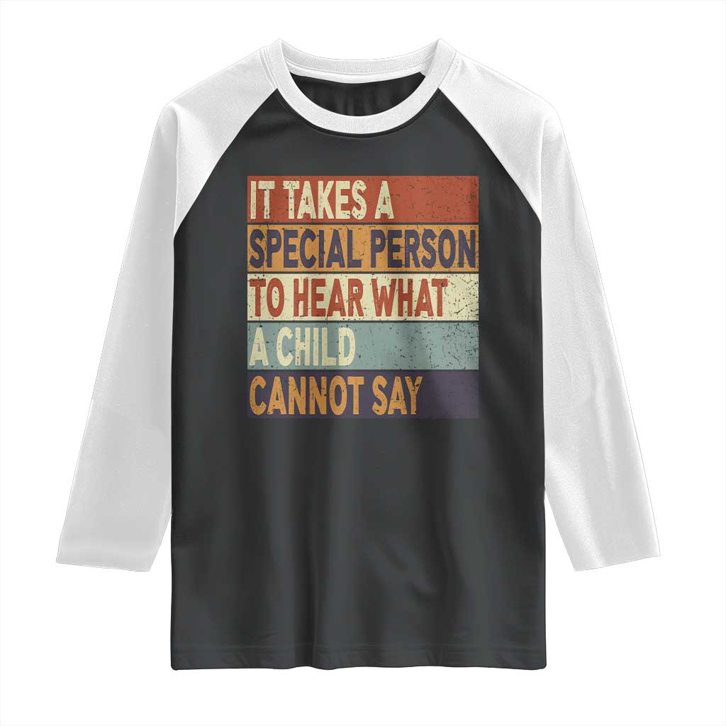 Special Education Teacher Raglan Shirt Inspirational SPED Teachers Autism