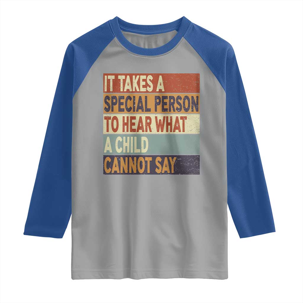 Special Education Teacher Raglan Shirt Inspirational SPED Teachers Autism