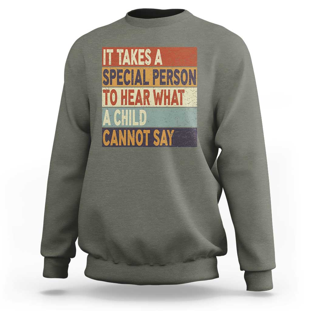 Special Education Teacher Sweatshirt Inspirational SPED Teachers Autism - Wonder Print Shop
