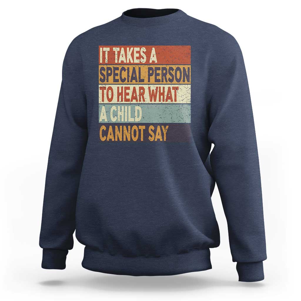 Special Education Teacher Sweatshirt Inspirational SPED Teachers Autism - Wonder Print Shop