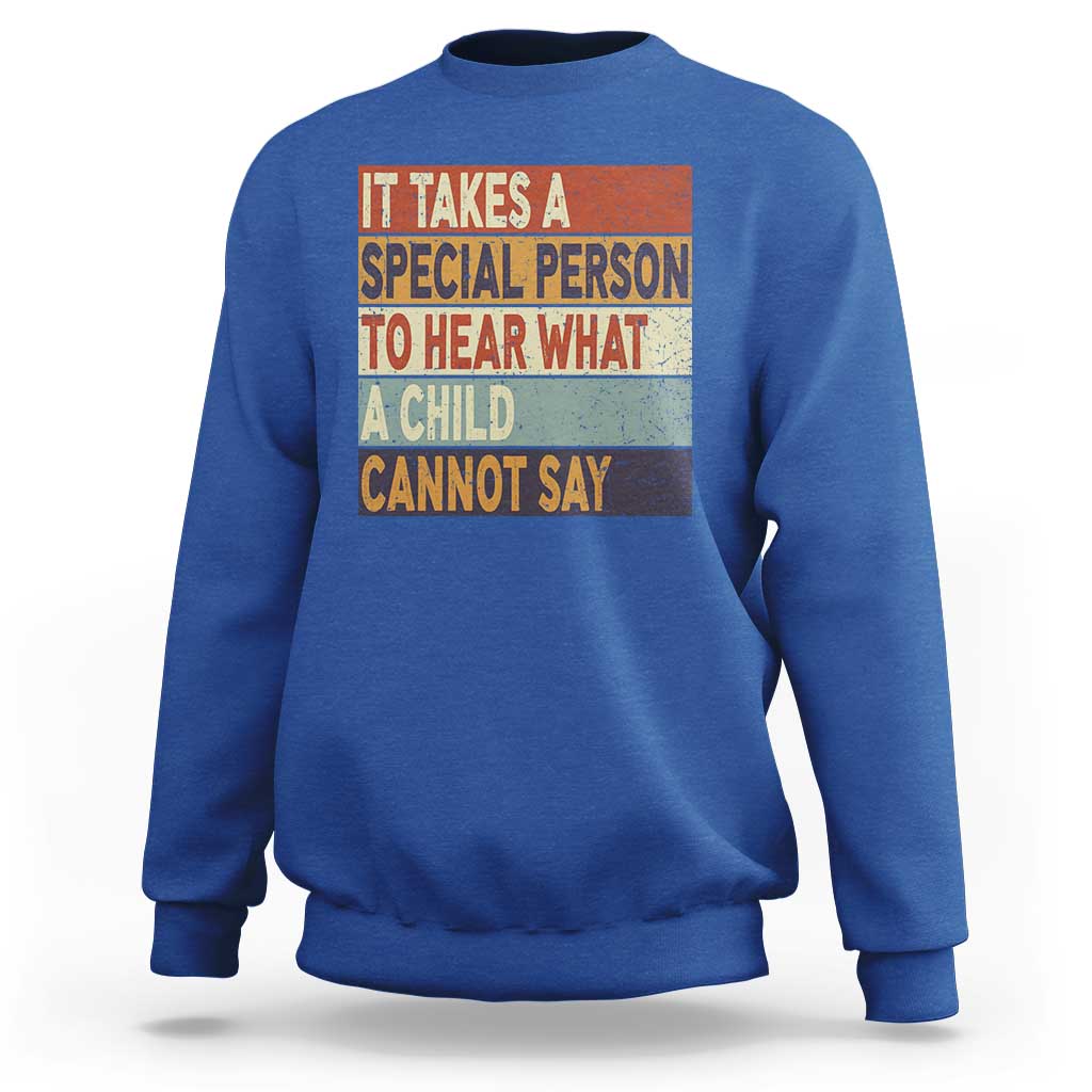 Special Education Teacher Sweatshirt Inspirational SPED Teachers Autism - Wonder Print Shop