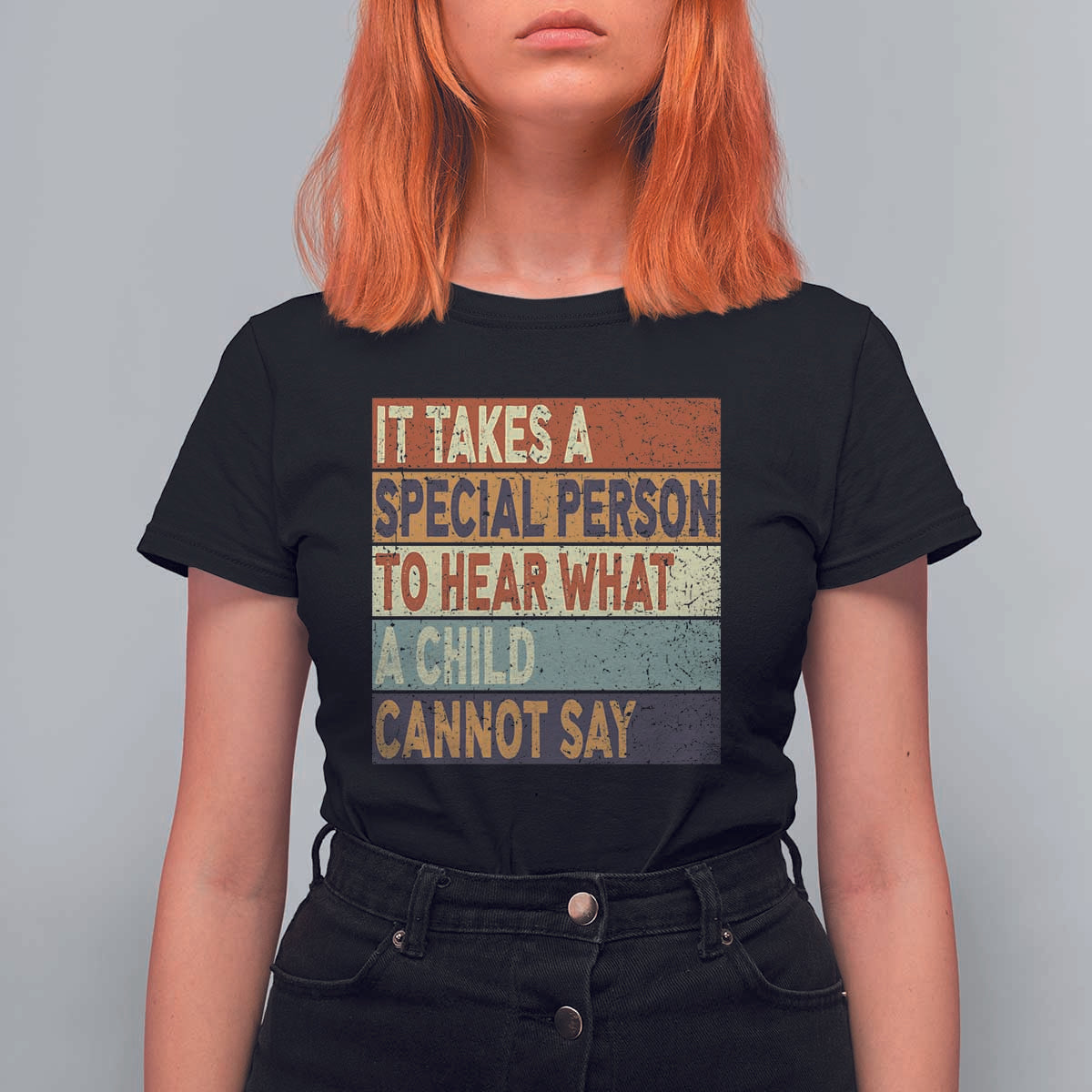 Special Education Teacher T Shirt For Women Inspirational SPED Teachers Autism - Wonder Print Shop