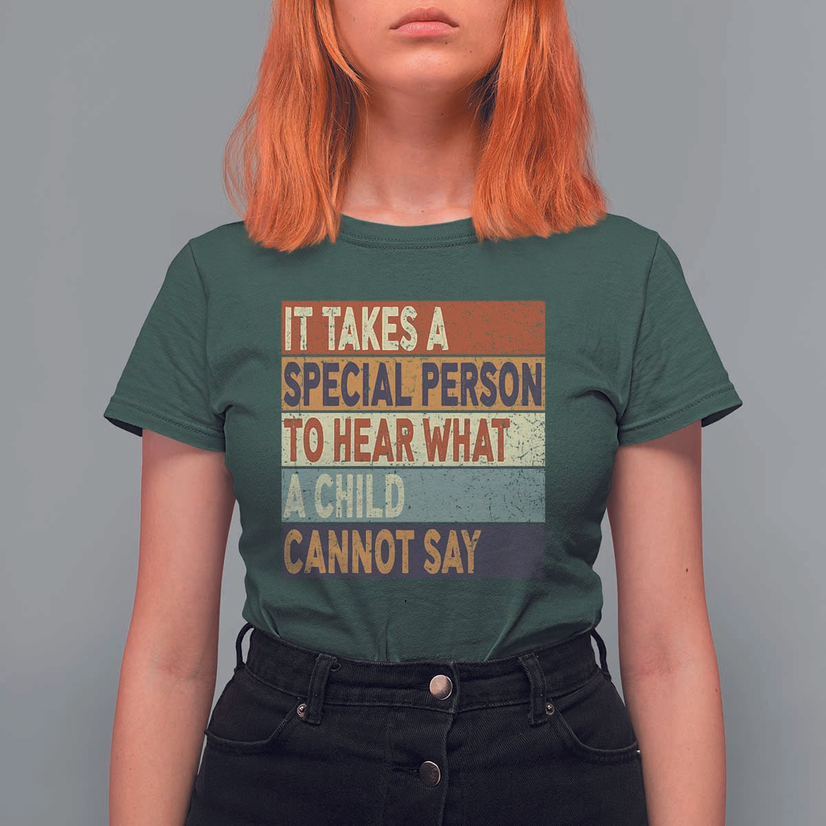 Special Education Teacher T Shirt For Women Inspirational SPED Teachers Autism - Wonder Print Shop