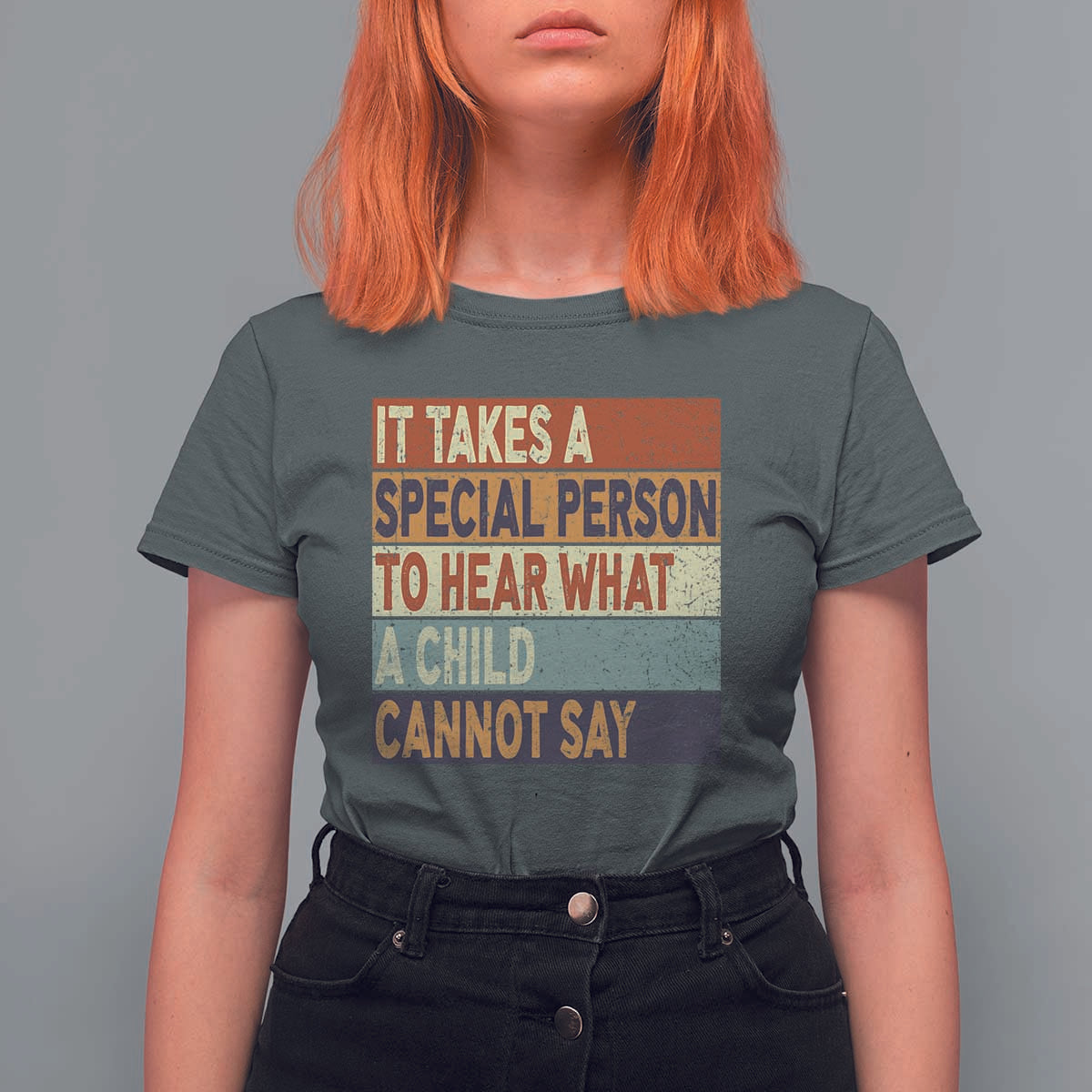 Special Education Teacher T Shirt For Women Inspirational SPED Teachers Autism - Wonder Print Shop