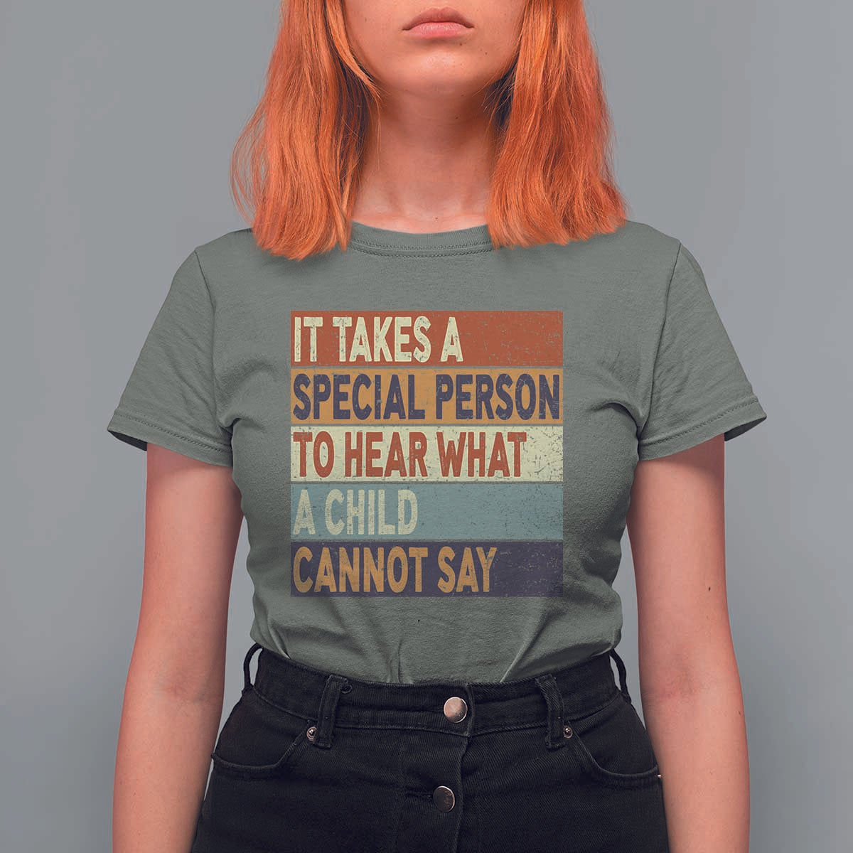 Special Education Teacher T Shirt For Women Inspirational SPED Teachers Autism - Wonder Print Shop