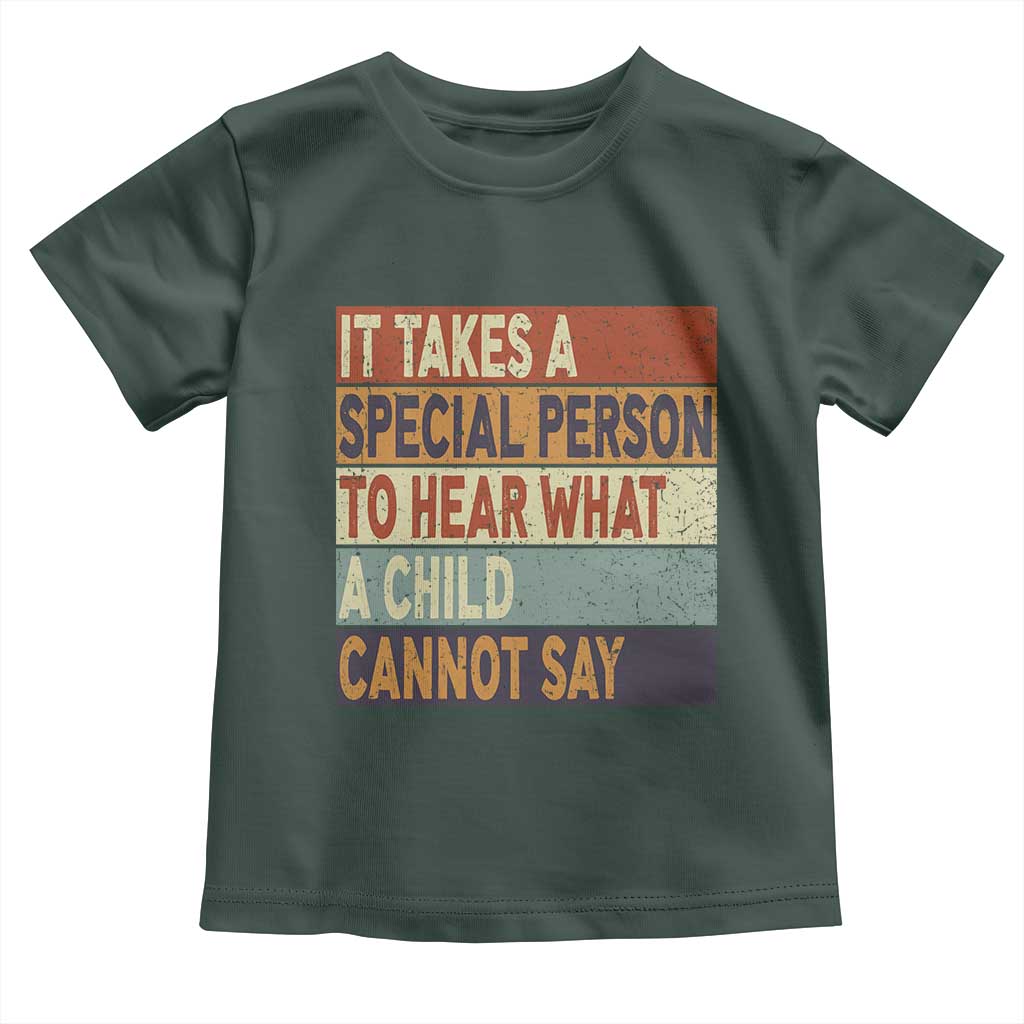 Special Education Teacher Toddler T Shirt Inspirational SPED Teachers Autism
