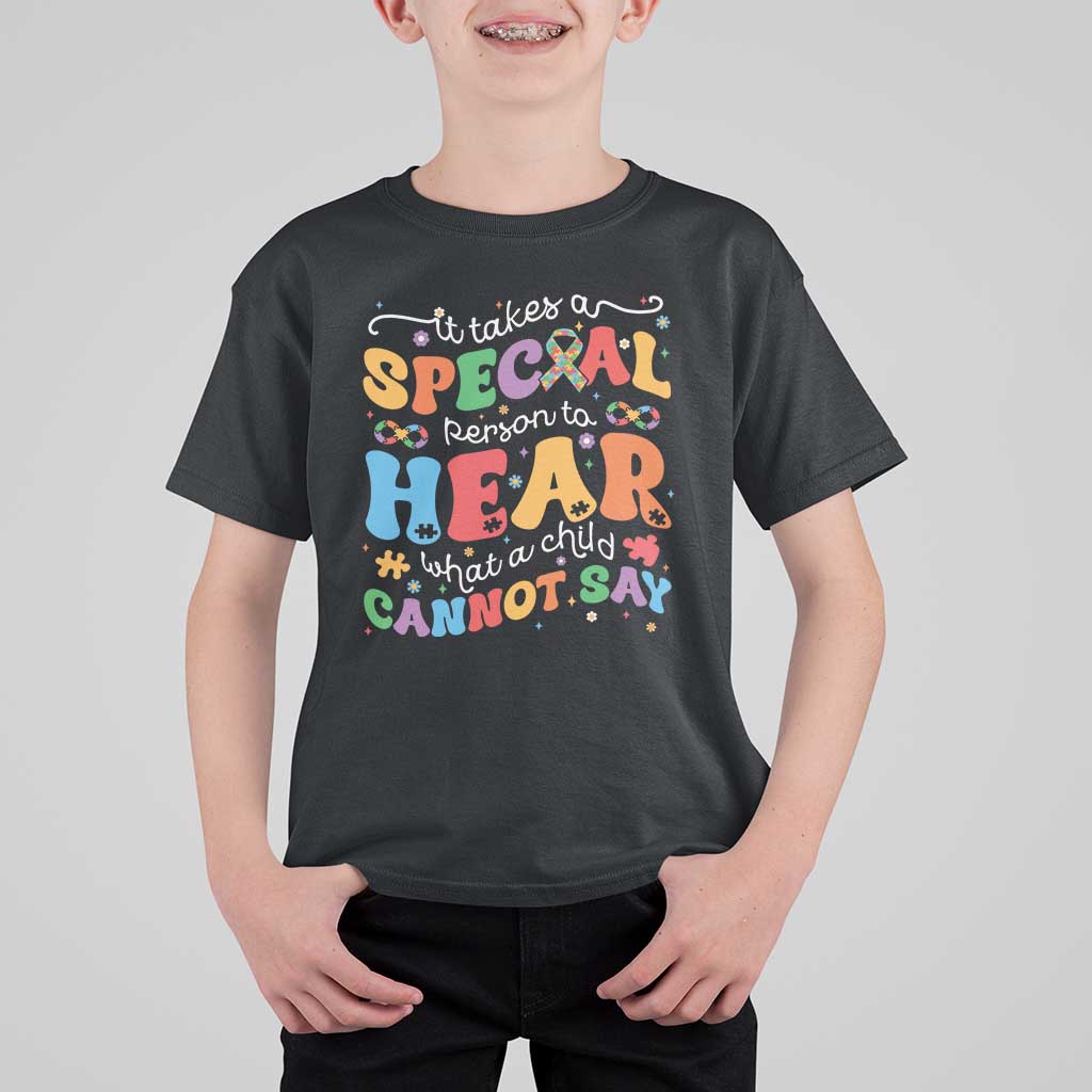 Special Education Teacher T Shirt For Kid Inspirational SPED Teachers Autism A Special Person - Wonder Print Shop