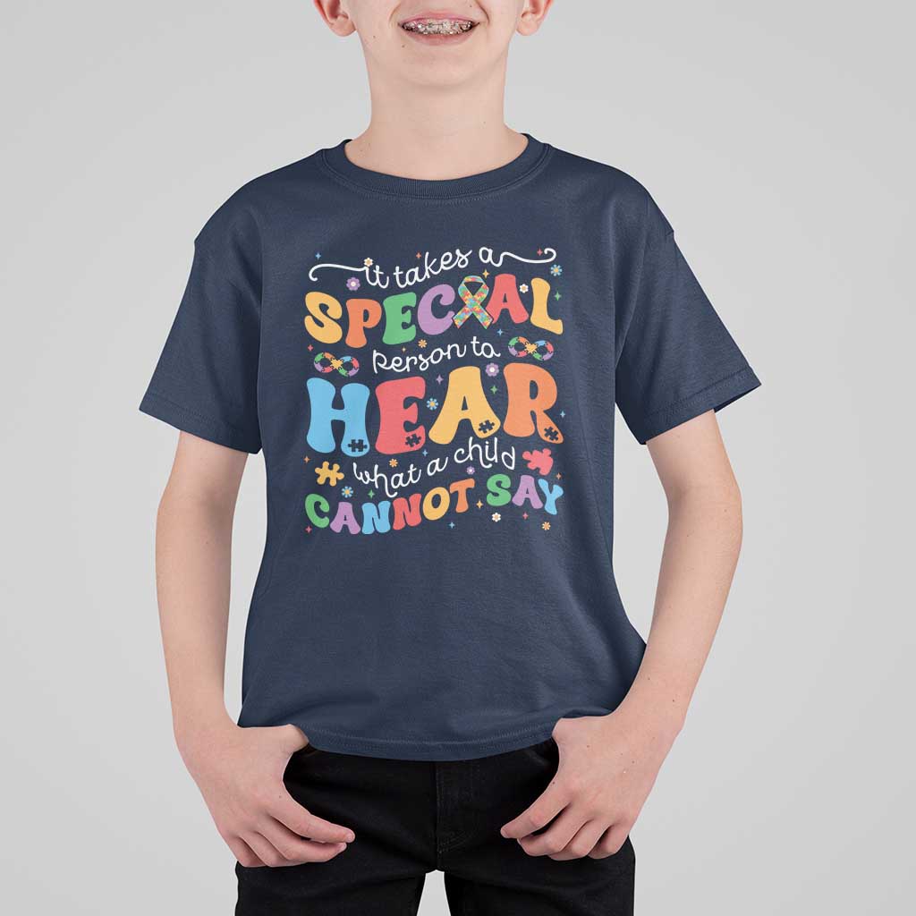 Special Education Teacher T Shirt For Kid Inspirational SPED Teachers Autism A Special Person - Wonder Print Shop