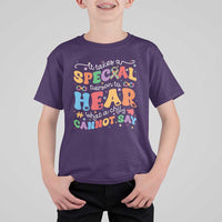 Special Education Teacher T Shirt For Kid Inspirational SPED Teachers Autism A Special Person - Wonder Print Shop