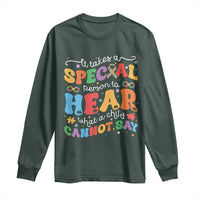 Special Education Teacher Long Sleeve Shirt Inspirational SPED Teachers Autism A Special Person