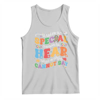 Special Education Teacher Tank Top Inspirational SPED Teachers Autism A Special Person