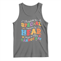 Special Education Teacher Tank Top Inspirational SPED Teachers Autism A Special Person