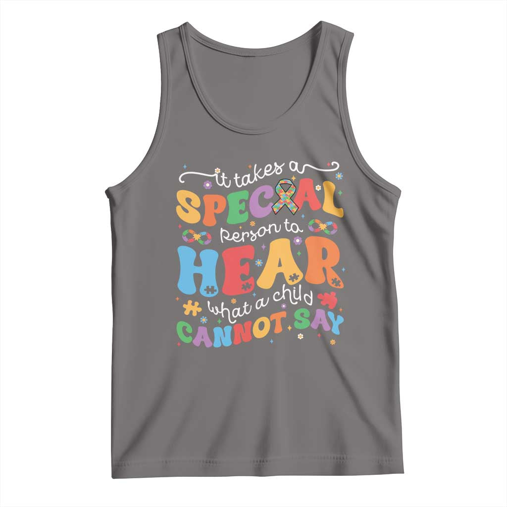 Special Education Teacher Tank Top Inspirational SPED Teachers Autism A Special Person
