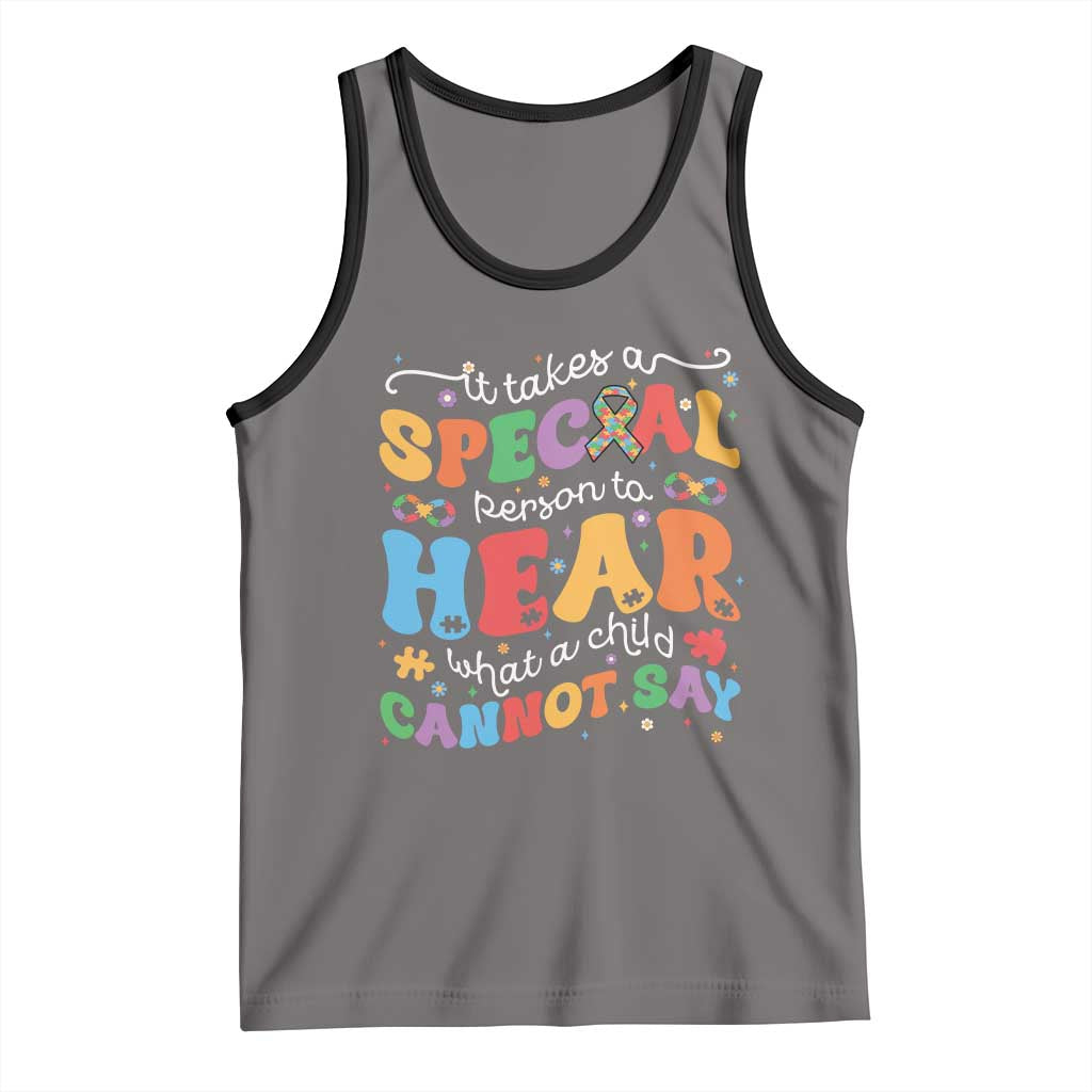 Special Education Teacher Tank Top Inspirational SPED Teachers Autism A Special Person