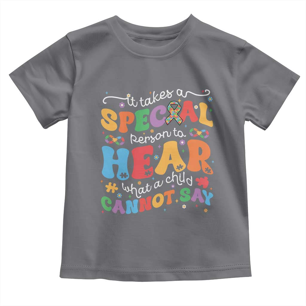 Special Education Teacher Toddler T Shirt Inspirational SPED Teachers Autism A Special Person