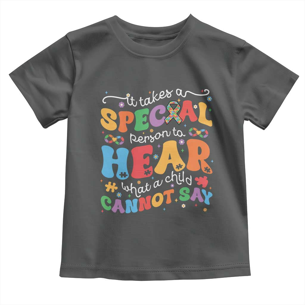 Special Education Teacher Toddler T Shirt Inspirational SPED Teachers Autism A Special Person