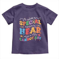 Special Education Teacher Toddler T Shirt Inspirational SPED Teachers Autism A Special Person