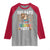 100 Days Of School Raglan Shirt 100th Day Driving My Teacher Nuts Squirrel School