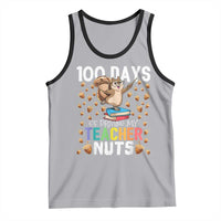 100 Days Of School Tank Top 100th Day Driving My Teacher Nuts Squirrel School
