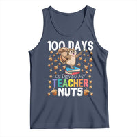 100 Days Of School Tank Top 100th Day Driving My Teacher Nuts Squirrel School