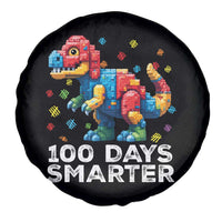 Dinosaur 100 Days Smarter Spare Tire Cover Building Bricks Dinosaur 100th Day Kids